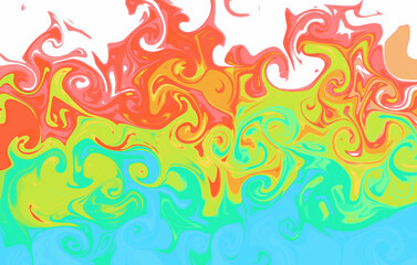 Vector Abstract fluid art background background illustration of an exotic  with alcohol ink technique decorated with luxurious look. Suitable for backgrounds, banners, greeting cards, or wall 