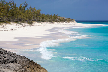Half Moon Cay Island Turquoise Color Waves