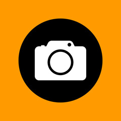 Photography Simple Camera Icon Vector