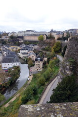 Fototapeta na wymiar Am Panoramaweg in Luxemburg