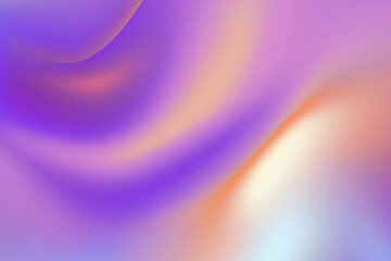 Holographic gradient background. Grainy gradient texture.