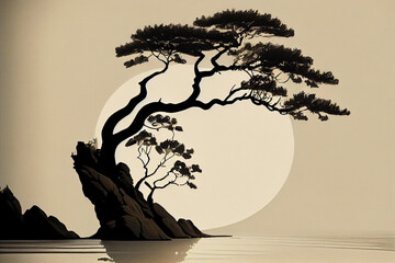 asian art, minimalist, Japanese culture