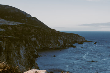 cliffs of moher at sunset