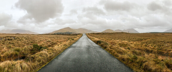 The Connemara region of Ireland.