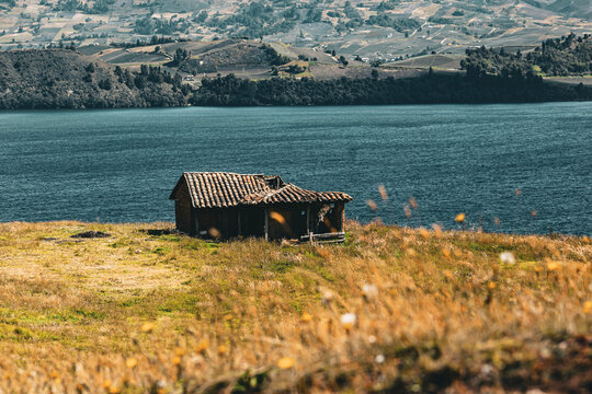 lake in the mountains