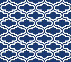 Arabic window grid seamless pattern vector illustration