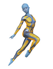 女性エイリアン