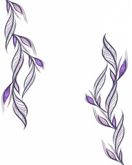 flora pattern in graphic style