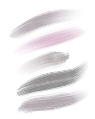 watercolor stripes on white background
