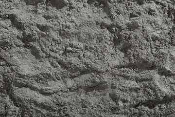 Fine-grained sand ground and various traces on it