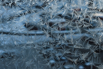 frost on the window