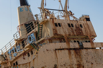 Fototapeta premium EDRO III Shipwreck Paphos Cypr