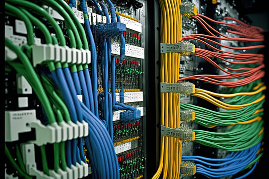 routers for server rooms and fiber optic cables. Generative AI