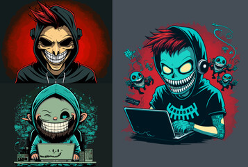 Professional hackers are using laptop in planning attacks