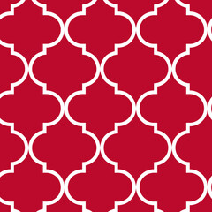 Moroccan red  Design Iranian Mosque Window Shape. Eid Mubarak Islam. Ramadan Traditional  Ramadan Kareem Islamic Background. Moroccan Mosaic Texture.