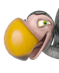 dodo cartoon is smiling on id profile picture © DM7
