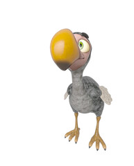 dodo cartoon is standing up © DM7