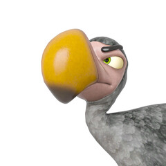 dodo cartoon is thinking about on id profile picture © DM7