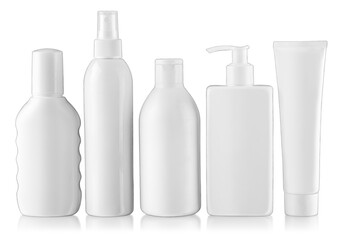 collection white beauty cream in the plastic tube