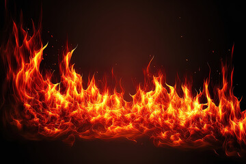 blaze fire flame conflagration texture for banner background. Generative AI
