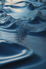 close-up photography shows a fresh water splash, close-up on liquid aesthetic background