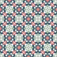 Abstract geometric pattern. A seamless background, vintage texture.