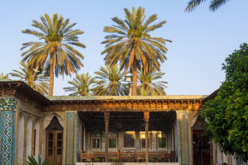 Fototapeta na wymiar Zinat Al-Molk Historical House in Shiraz, Iran.