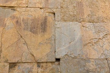 Detail of a wall in Persepolis, Iran