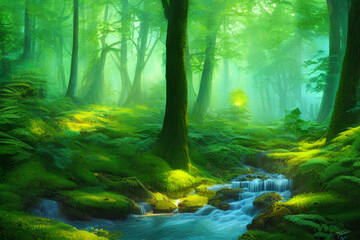 Obraz premium Nature paintings