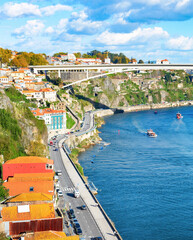 Porto Henrique bridge river cityscape