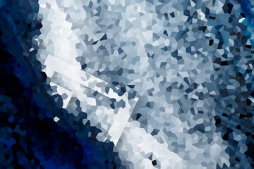 Pixel art abstract background. web banner template. 3D Illustration