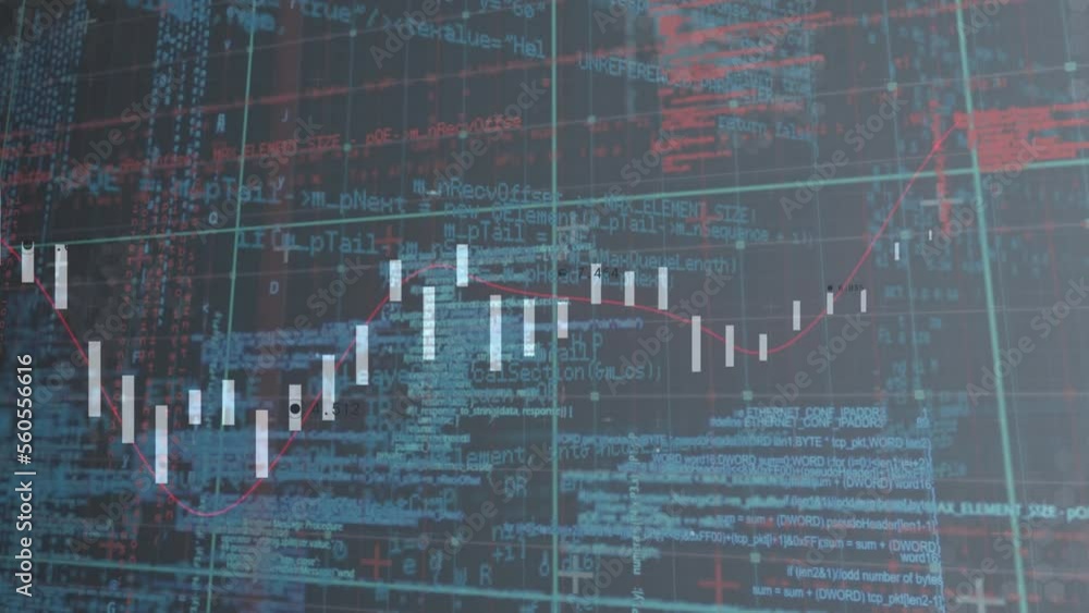 Poster animation of data processing over grid