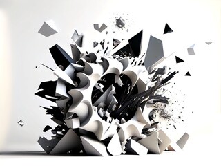 Chaos design collage mix Style textures, abstract looks
generative ai
