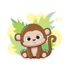 Fototapeta premium Baby Monkey