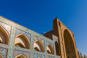 Jameh mosque in Isfahan, Iran