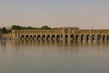 Papier Peint photo autocollant Pont Khadjou Khaju bridge in Isfahan, Iran