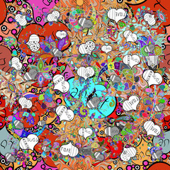 Naklejka premium magic super cute abstract and nice picture