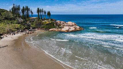 surf praia da joaquina florianopolis brasil