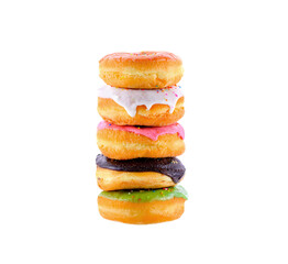 doughnut isolated  on  transparent png