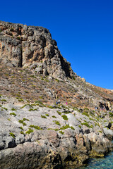 Festungsruine auf der Imeri Gramvousa, Kreta (Griechenland)