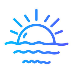 Flat Flaticon gradient icon