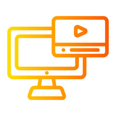 Flat Flaticon gradient icon