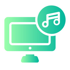 Flat Flaticon gradient icon