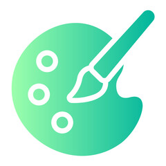 Flat Flaticon gradient icon