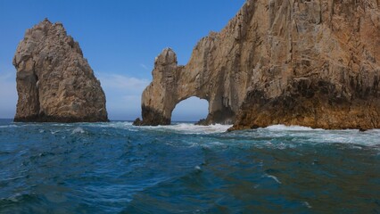 Fototapeta na wymiar The Arch of Cabo San Lucas, Mexico