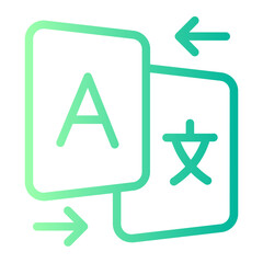 Line Gradient gradient icon