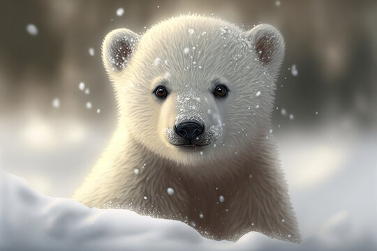 Baby Polar Bears In Snow Images – Browse 8,315 Stock Photos, Vectors, and  Video | Adobe Stock