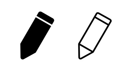 Pencil icon vector illustration. pen sign and symbol. edit icon vector