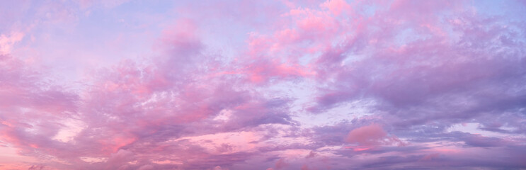Beautiful sky sunset background for blank, page or template