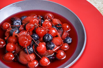 frutas vermelhas